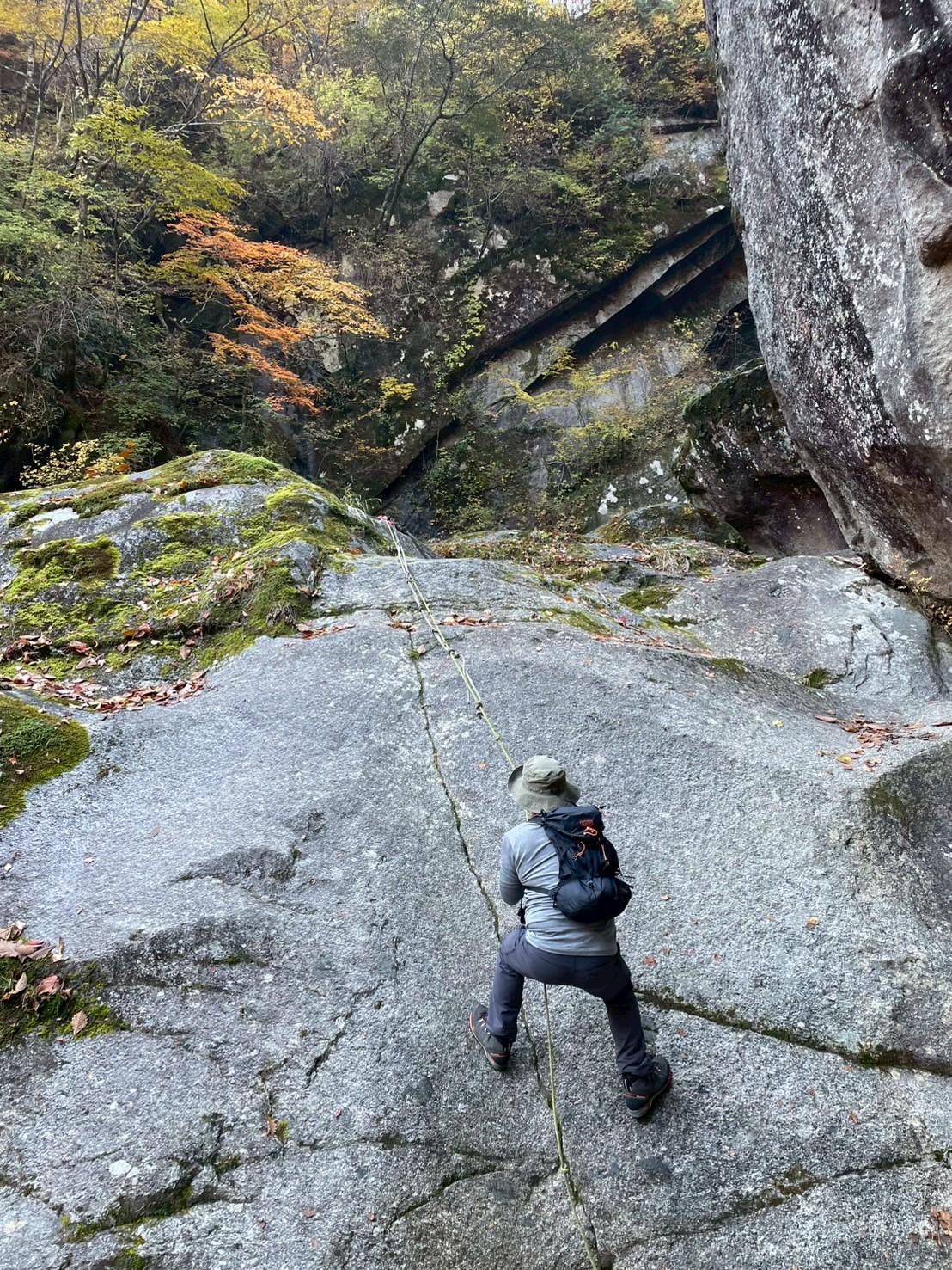 長谷川病院 職員同好会活動 登山部 尾白川渓谷