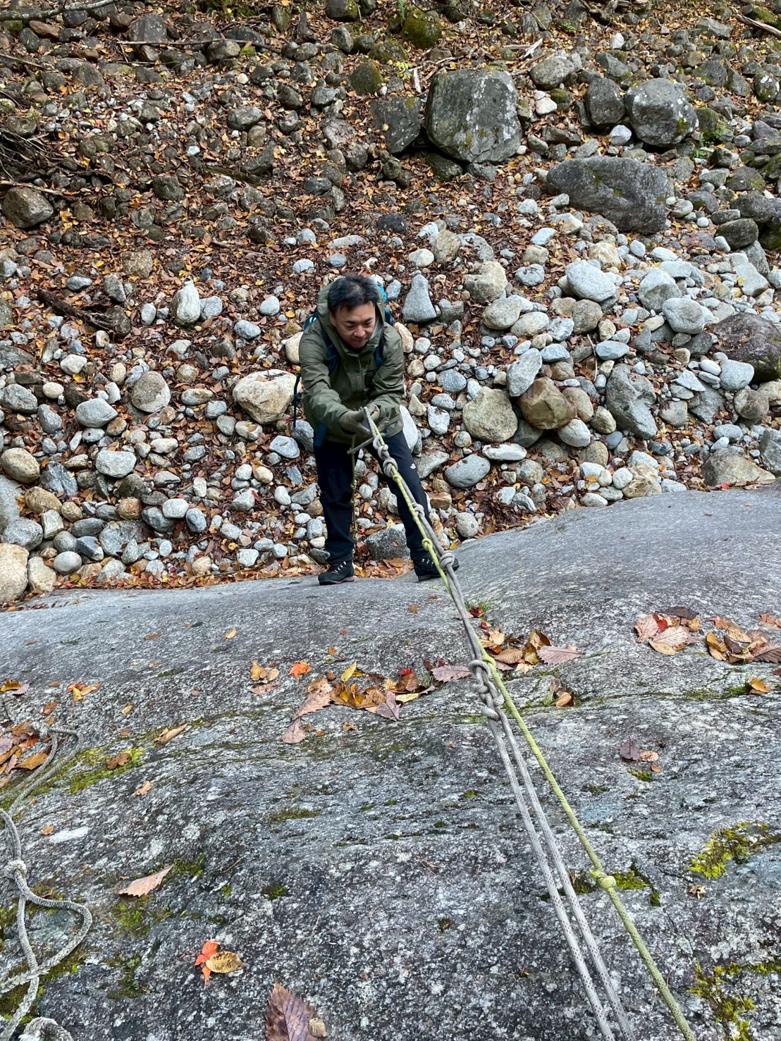 長谷川病院 職員同好会活動 登山部 尾白川渓谷