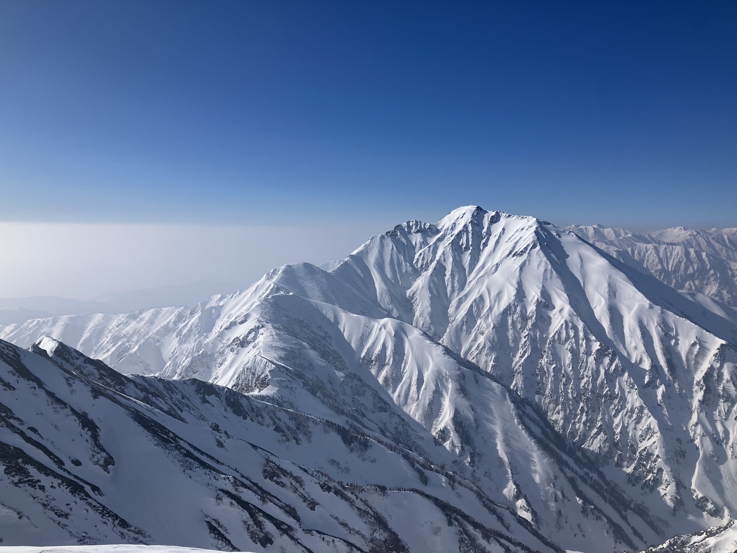 長谷川病院 職員同好会活動 登山部 北アルプス・唐松岳