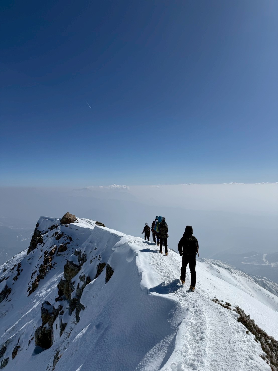 長谷川病院 職員同好会活動 登山部 北アルプス・唐松岳