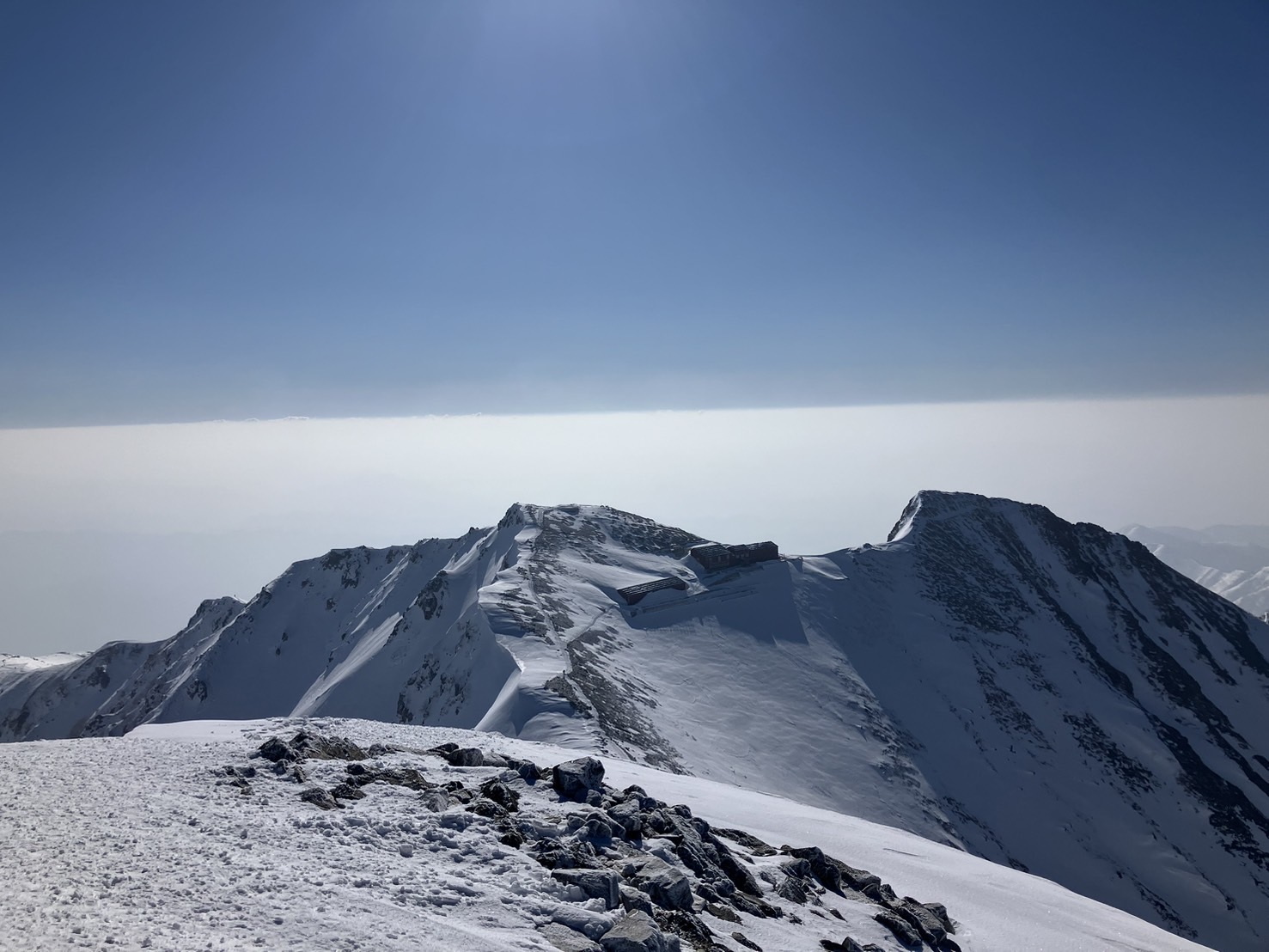 長谷川病院 職員同好会活動 登山部 北アルプス・唐松岳