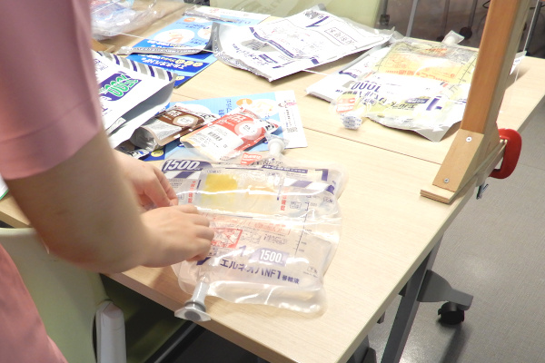 高カロリー輸液の研修