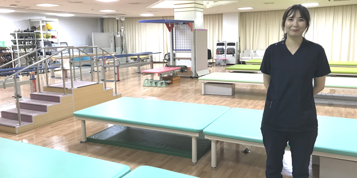 回復期リハビリテーション病棟 理学療法士 橋本さん