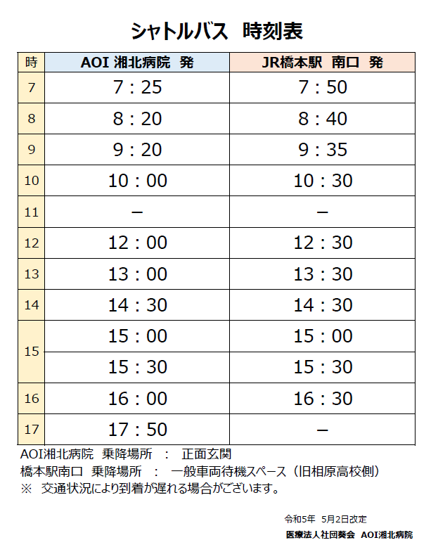 timetable202305