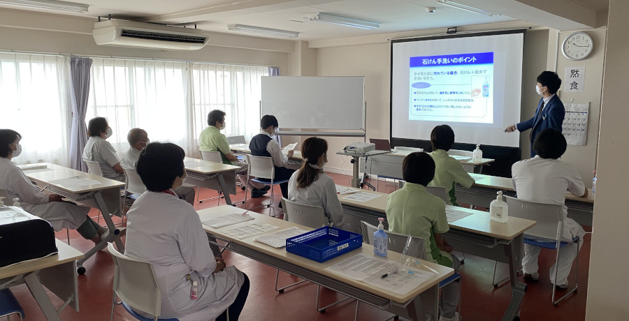 密にならないように研修開催 参加率93%